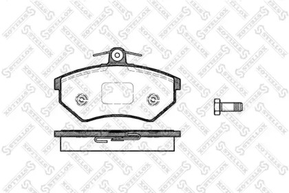 Комплект тормозных колодок STELLOX 412 000-SX